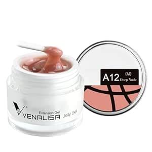 Buy VENALISA Deep Nude Color Builder Gel for Nails Extension-30ml Hard ...