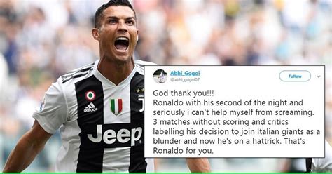 Cristiano Ronaldo Found The Back Of The Net For Juventus And The ...