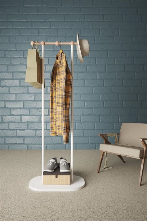 Display Stand With Coat Hooks | Retail store furniture – Fixturic