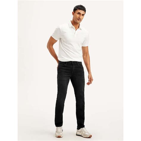 Buy Levi's Men Slim Fit Black Jeans Online