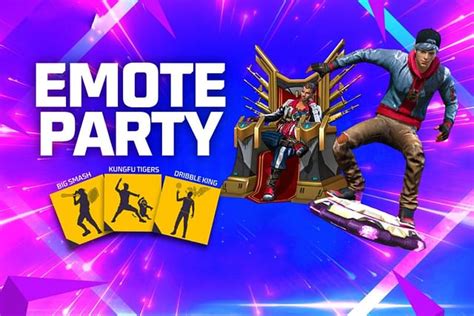 5 best Free Fire MAX emotes to get from Emote Party event in October 2022