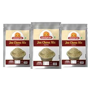 Ghotaram Authentic Bihari Chana Jau Mix Multigrain Sattu Atta Powder ...