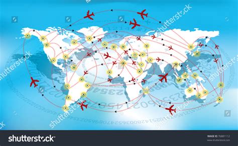 Image result for Flight Path Map