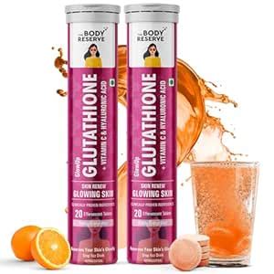 The Body Reserve Glutathione Tablets Glowing Skin Tablets Supplement ...