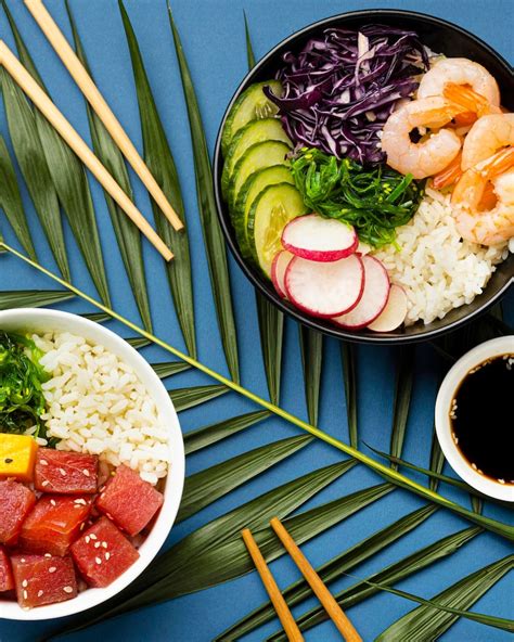 Poke bowl flyer Images - Free Download on Freepik