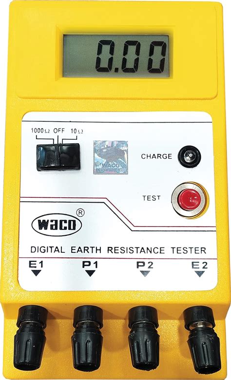 Skyking WACO Digital Earth DET Tester with Calibration : Amazon.in ...