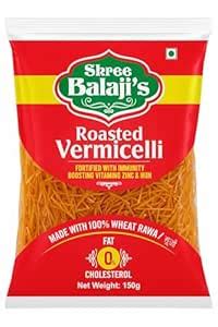 Shree Balaji’s Roasted Vermicelli – 100% Wheat Rawa (Sooji) – Thin ...
