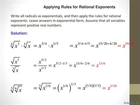 Image result for How to Write Rational Exponents