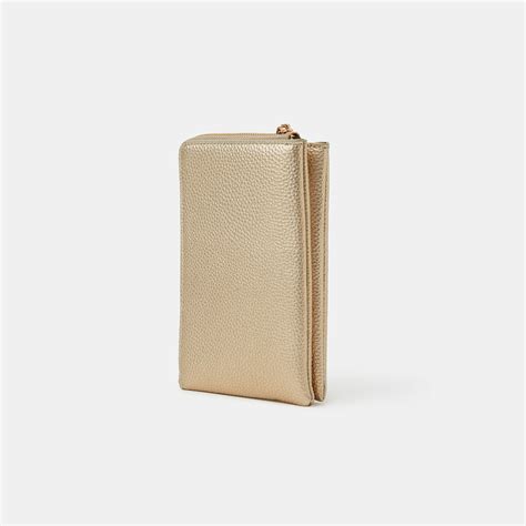 Metallic Multipocket Sling Bag