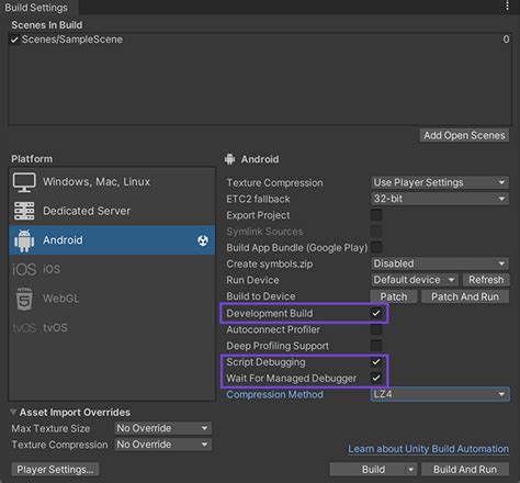 Image result for Show Script Debugging Android-App Unity