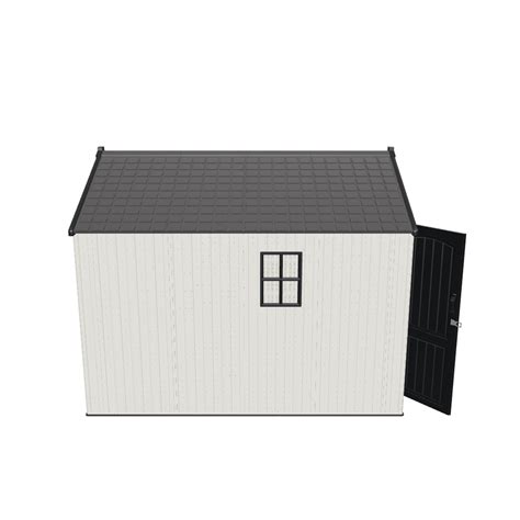 8x10 Plastic Storage Shed with Floor | Patiowell