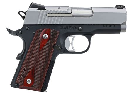 Sig Sauer 1911 Ultra Compact Two-Tone 9mm with Night Sights | Sportsman ...