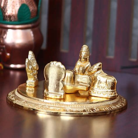 Buy Webelkart Metal Shiv Parivar with Shivling Shri Kartik Shri Ganesh ...