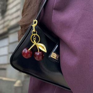 Viral Cherry Bag Charm