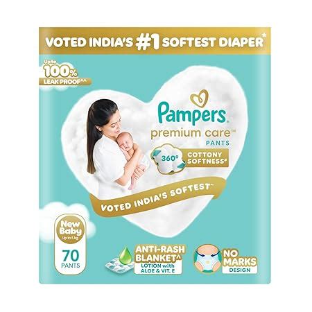 Pampers Premium Care Pant Style Baby Diapers XS 70 Count | No Marks ...