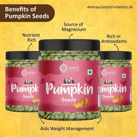 AMAYU Raw Chia, Pumpkin, Sunflower, Flax Seeds for Hair, Eating, Weight ...