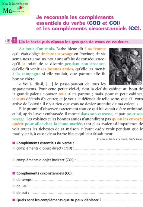 Image result for Complement Cod Coi