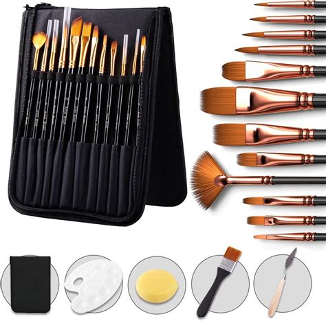 HOME BUY Artist Professional Painting kit for Artists Painting Brushes ...