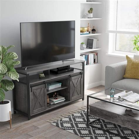 Amazon Sliding Barn Door Tv Stand at Neal Ching blog