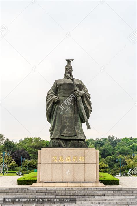汉高祖刘邦塑像,雕塑艺术,文化艺术,摄影素材,汇图网www.huitu.com