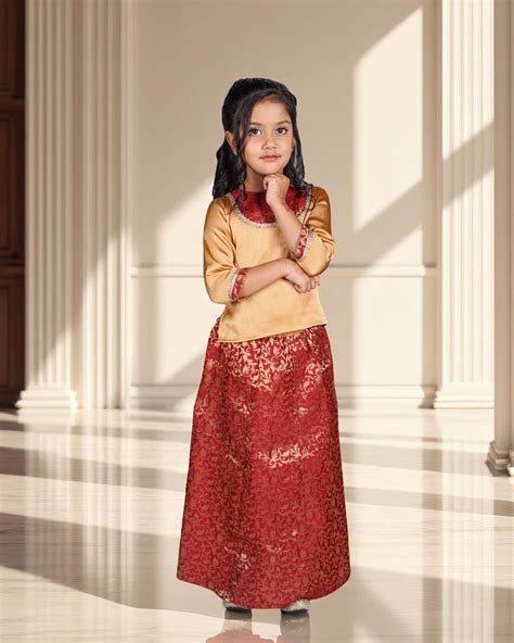 Girls’ Brocade Lehenga Set – Art Silk Top, Lace | Kids Partywear – Tito ...