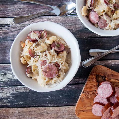 German Sausage And Sauerkraut