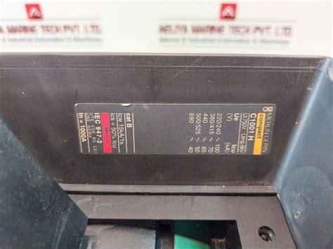 Merlin Gerin C1001 H Circuit Breaker – Aeliya Marine Tech