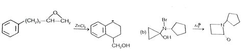 Suggest a mechanismfor each of the following reactions: