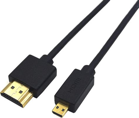 ikis - Micro HDMI to HDMI Cable, 4K 60Hz, 1.5 Meter 5 feet, Adapter ...