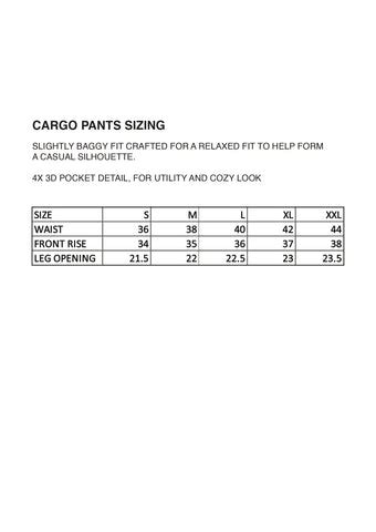 Cargo Pant Size chart – ROXYLANE