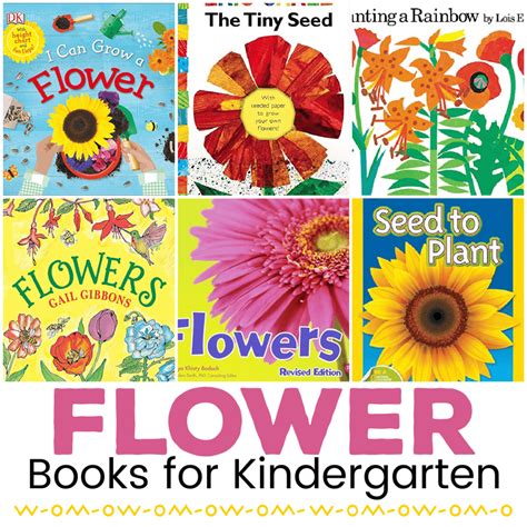 Discover Nature with Books About Flowers for Kindergarteners