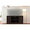 Buy Farmhouse TV Stand for 65+ Inch TV, Espresso Entertainment Center ...