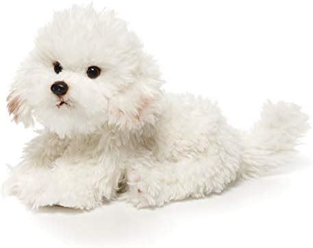 DEMDACO Sitting Large Bichon Frise Dog Children's Plush Stuffed Animal ...