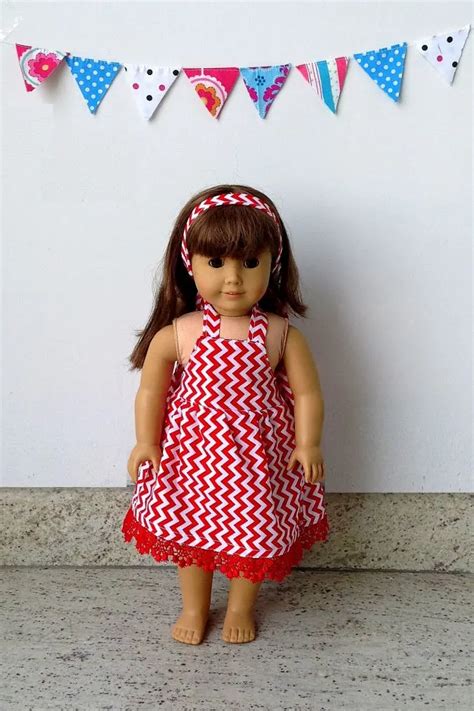 Image result for Free Tutorial Pattern 18 Inch Doll Dress