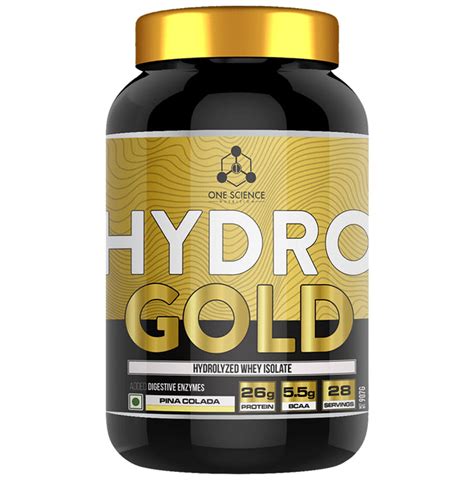 One Science Nutrition Hydro Gold Hydrolyzed Whey Isolate Powder Pina ...