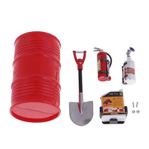 1 10 Scale Fire Extinguisher Nitrogen Bottle Fuel Tank Oil | Desertcart ...