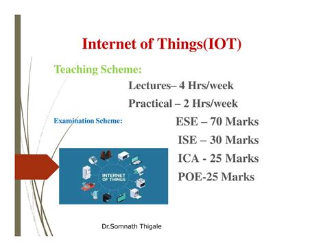 Unit 1 - Introduction to Internet of Things - Internet of Things(IOT ...