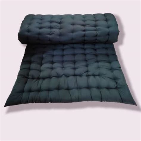 ATOOTFUSION Soft 5-Inch Thick Cotton Quilt Box Mattress and Pillow ...