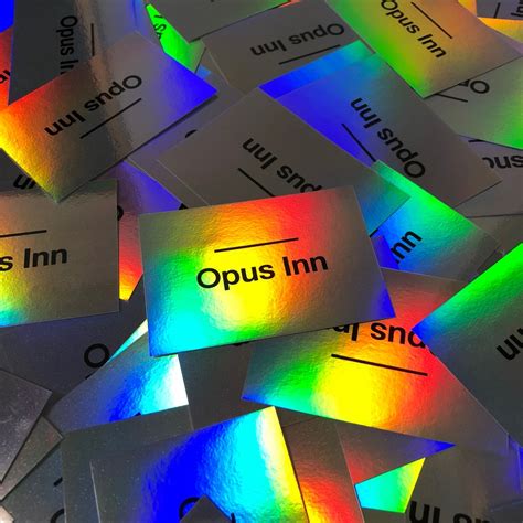 【Sticker】''Opus Inn'' Hologram Sticker [2 SET] | Beautiful Tide Records