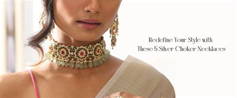 Redefine Your Style with These 5 Silver Choker Necklaces - Paksha India