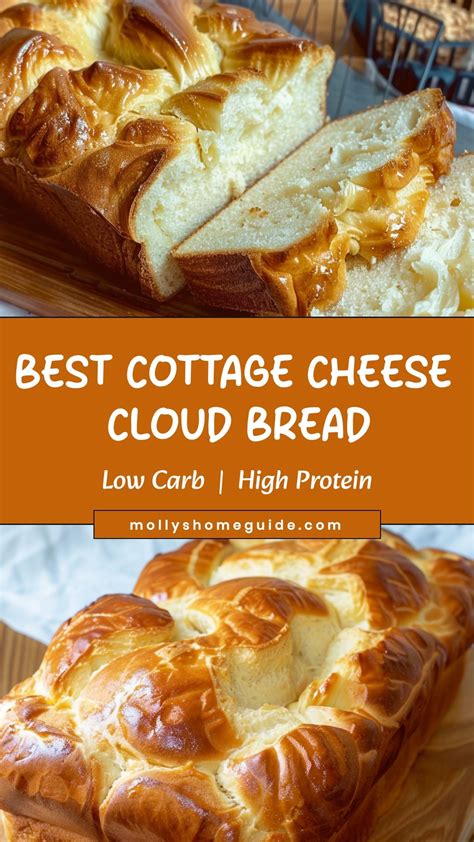 Fluffy Keto Cottage Cheese Cloud Bread | Recipe | Low carb recipes ...