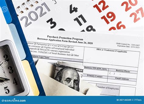 Paycheck Protection Program Borrower Application Form 的图像结果