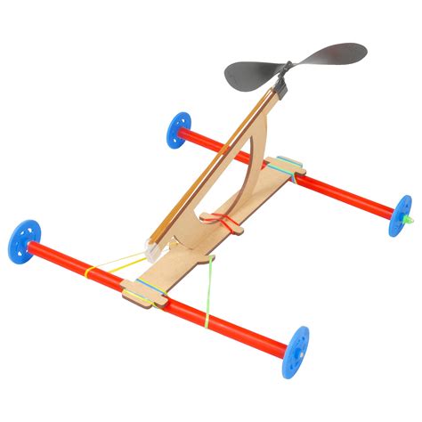 Amazon.com: 10-Pack Rubber Band Propeller Car Kit – DIY STEM Project for Kids with Complete ...