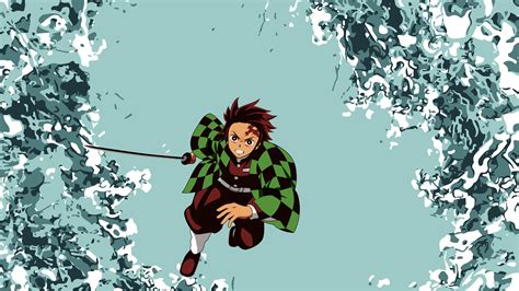 demon slayer tanjiro kamado running with sword 4k hd anime-HD ...