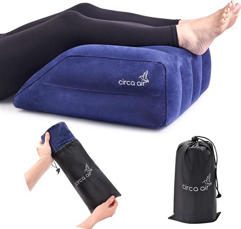 Buy Circa Air Inflatable Leg Elevation Pillows, Leg Pillow for Elevation Blood Circulation ...