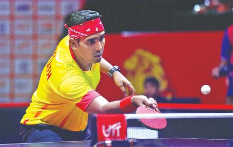 Chennai Lions retains Sharath for Ultimate TT