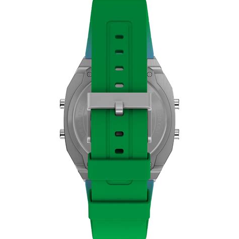 Shop Know Timex Unisex Blue Stainless Steel Digital Watch