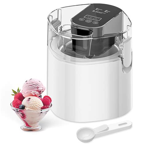 Ice Cream Maker, 1.5-Qt Ice Cream Machine and Frozen Yogurt Machine, 1. ...
