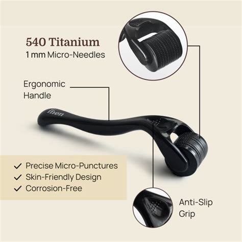 Formen Hair Growth Activator Derma Roller For Hair Growth 0.5 mm with ...