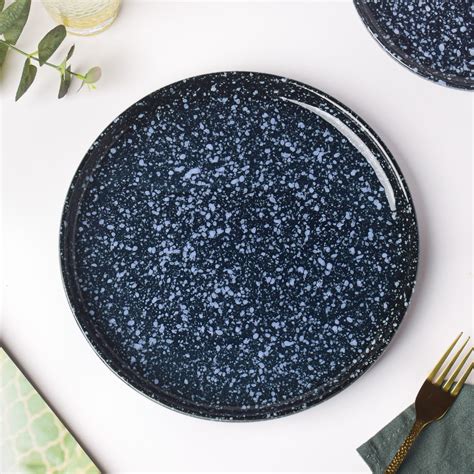 Kimberlite Finish Stone Ceramic Dinner Plate 10 Inch